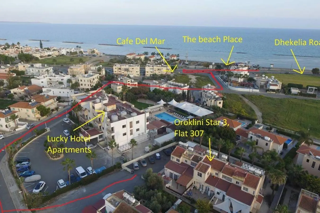 Oroklini Star 200Metres From The Sandy Beach Apartment Larnaca